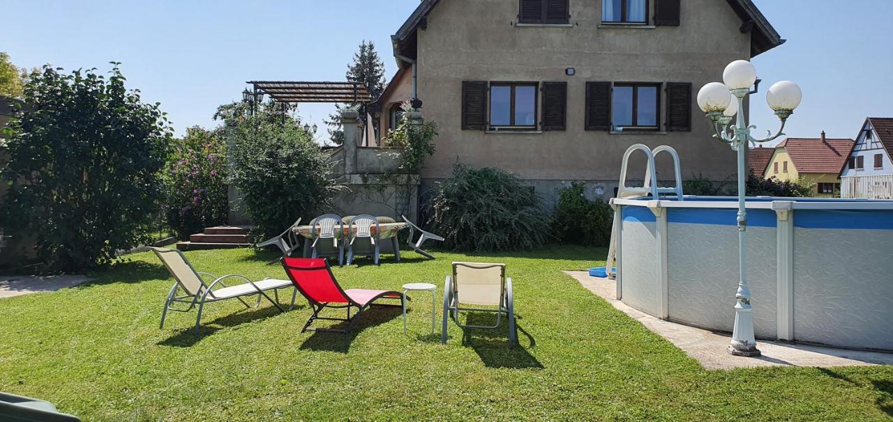 Maison De Vacances Avec Piscine, Proche Strasbourg Et Europa Park Sand Eksteriør billede